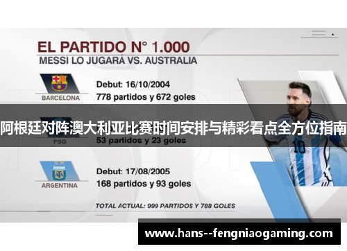 阿根廷对阵澳大利亚比赛时间安排与精彩看点全方位指南
